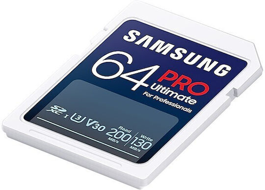 Samsung PRO Ultimate SDXC 64GB U3 V30 UHS-I 200MB/s