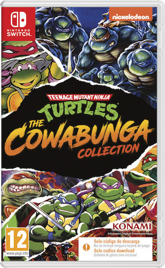 Teenage Mutant Ninja Turtles: The Cowabunga Collection (Code In A Box) Switch Game