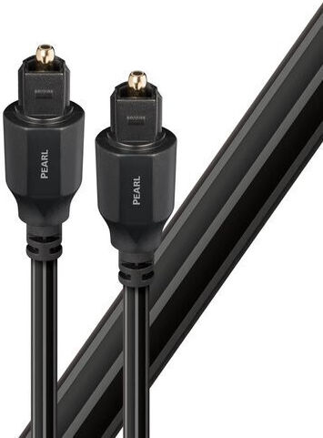 Audioquest Optical Audio Cable TOS male - TOS male Γκρι 0.75m (OPTPEA0.75)