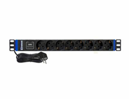 Safewell Rack Multi-socket SW-1U8GKP 1buc