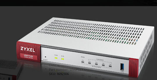 Zyxel Usg Flex100 Firewall 1τμχ USGFLEX100HP-EU0101F