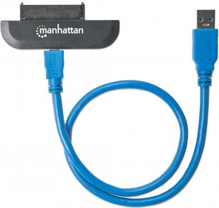 Manhattan 130424 USB to SATA Μπλε