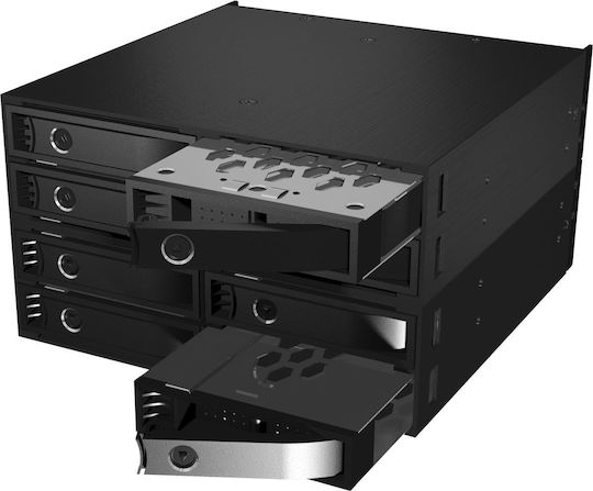 Icy Box Backplane For 5.25-Inch Bay Μαύρο IB-2242U2K