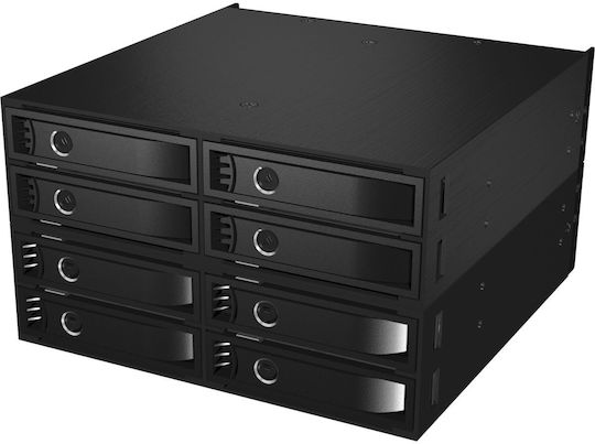 Icy Box Backplane For 5.25-Inch Bay Μαύρο IB-2242U2K