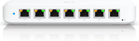 Ubiquiti Ultra Управление на L2 PoE+ Switch с 8 Портове Гигабитови (1Gbps) Ethernet