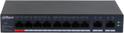 Dahua CS4010-8ET-110 Gestionat L2 PoE++ Switch cu 8 Porturi Gigabit (1Gbps) Ethernet