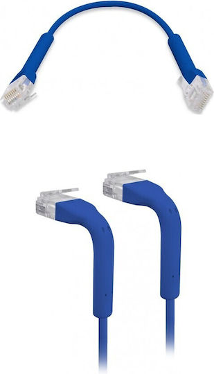 Ubiquiti U/UTP Cat.6 (Gigabit) Καλώδιο Δικτύου Ethernet 0.1m Μπλε