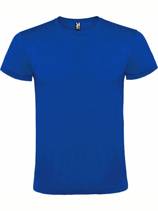 Roly Beagle Ανδρικό Διαφημιστικό T-shirt Κοντομάνικο σε Μπλε Χρώμα