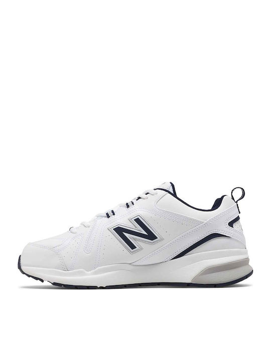 608v5 Herren Sneakers White / Navy