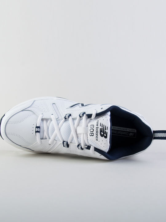 608v5 Herren Sneakers White / Navy