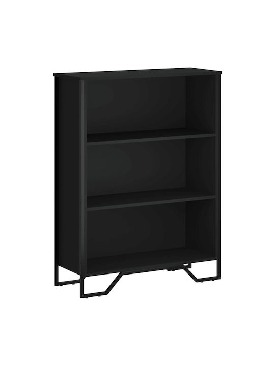 Black Bookcase 80x31x106cm