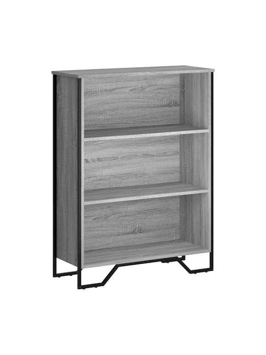 Βιβλιοθήκη Γκρι Sonoma 80x31x106εκ.