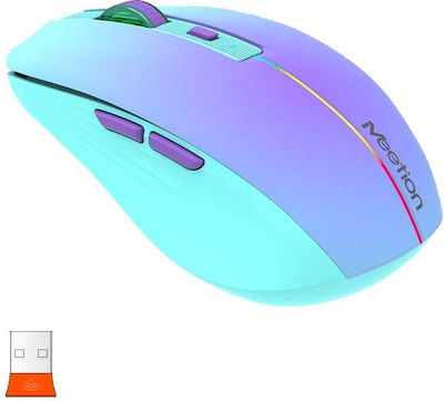 Meetion BTM002 Wireless Bluetooth Mouse Purple