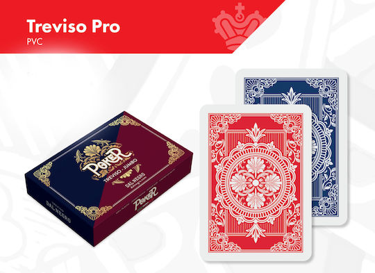 Set Dal Negro Treviso 2 Pachete de Poker din Plastic 2 Jumbo