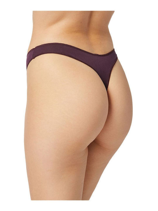 Helios Γυναικεία Slip 3Pack Ομπερζίν/Καφέ/Γραφίτης