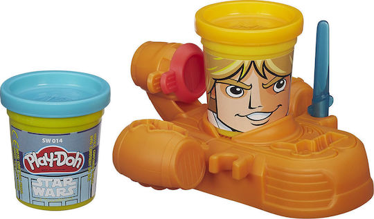 Hasbro Плей-Доу Пластелини - Игра Плей-Доу за 3+ Години 2 Бр Star Wars Can-Heads - Luke Skywalker R2-D2