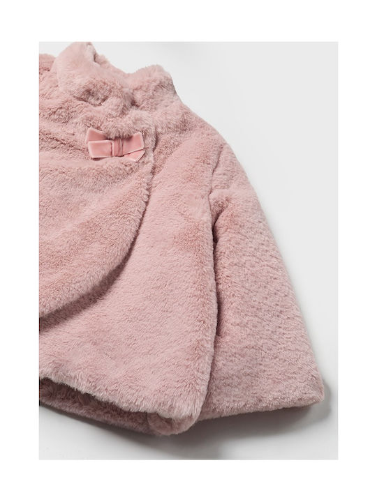 Mayoral Kids Coat Blush