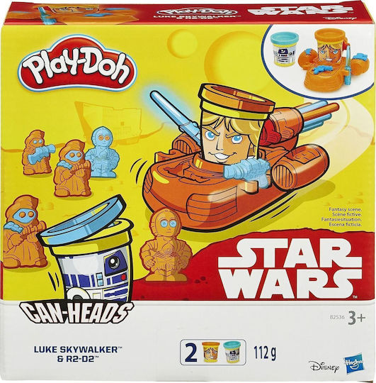 Hasbro Play-Doh Plasticine - Play-Doh Game Set for 3+ Years, 2 Can Star Wars (Miscellaneous Designs)