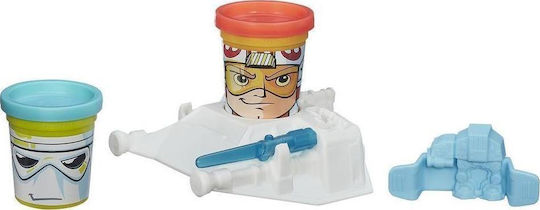 Hasbro Play-Doh Plasticine - Play-Doh Game Set for 3+ Years, 2 Can Star Wars (Miscellaneous Designs)