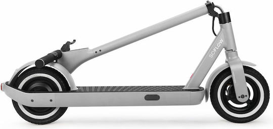 SoFlow SO ONE PRO Electric Scooter with 22km/h Max Speed in Silver Color