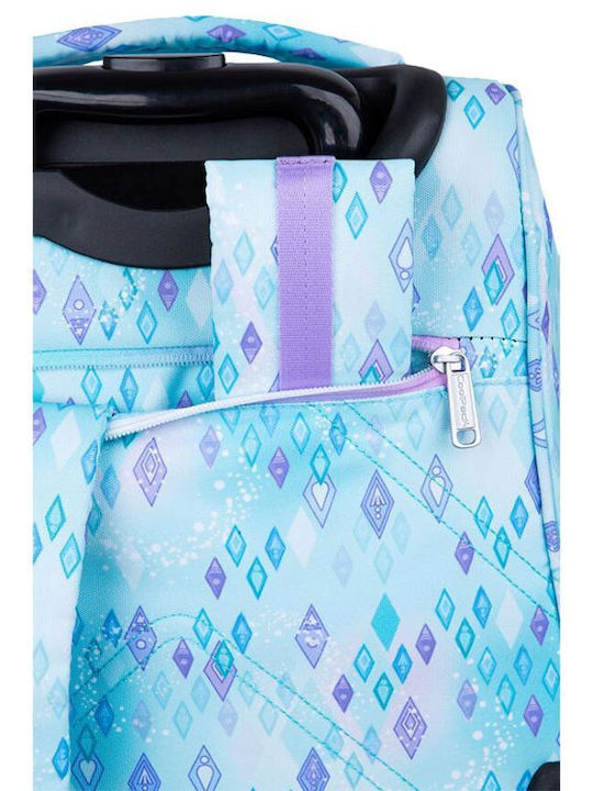 Ghiozdan Școlar Cu Rotile Coolpack Compact Frozen