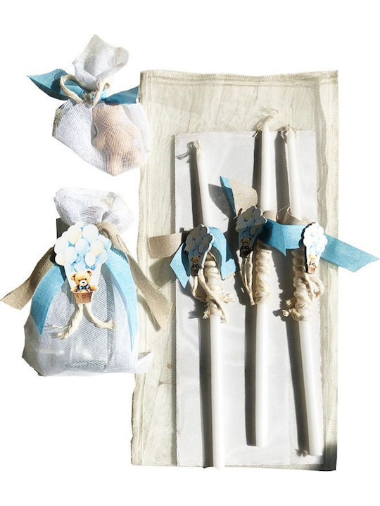 LiebeQueen Baptism Set with Hot Air Balloon Theme