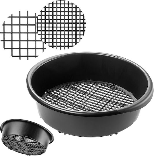 Sită de grădină Kadax 37cm pentru cernut sol compost pietre