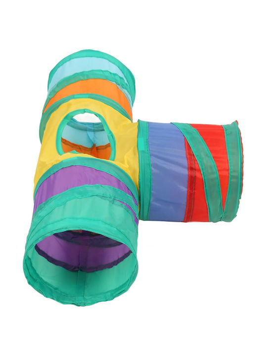 Interaktiver Tunnel für kleine Tiere Zola Polyester 80x55 cm Mehrfarbig
