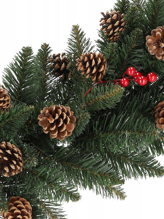 Kadax Christmas Garland 115 Cm Dense Pinecones