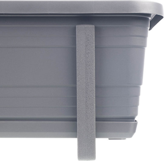 Kadax Balcony Box Planter 80cm Handles Base Balcony Railing