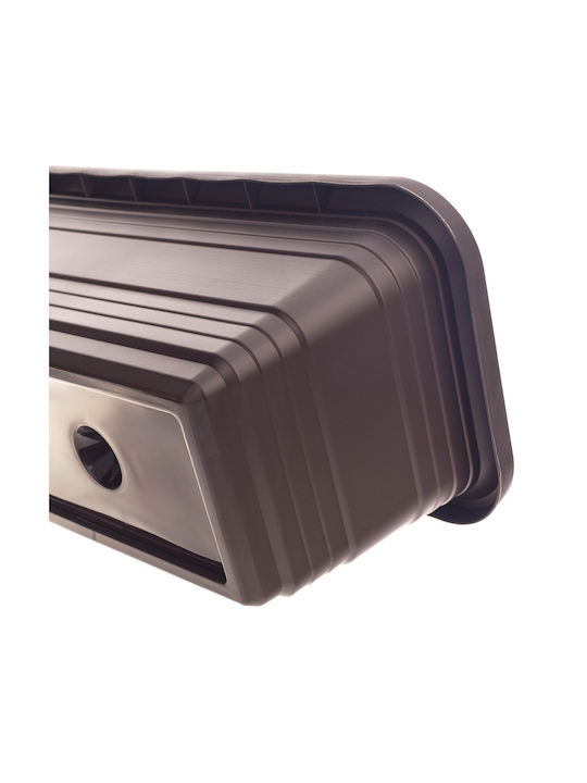 Kadax Balcony Box Planter 60cm Mocha Flower Box
