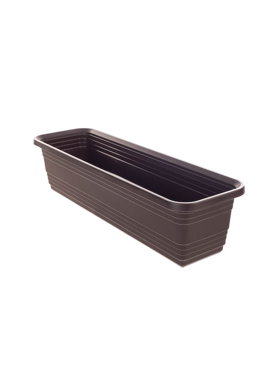 Kadax Balcony Box Planter 60cm Mocha Flower Box
