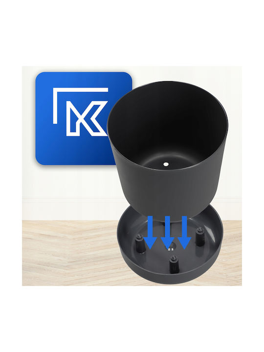 Kadax Pot Saucer 25cm Anthracite