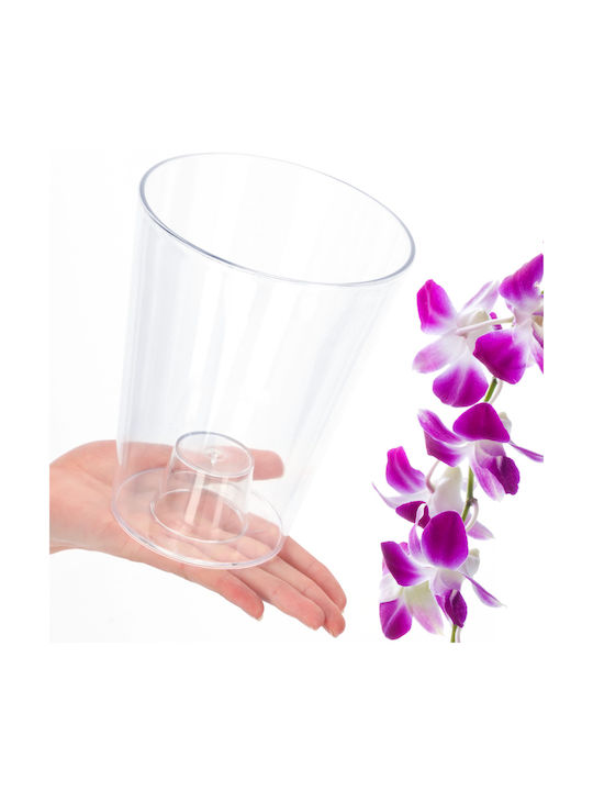 Kadax Orchid Pot Cover Transparent 12cm