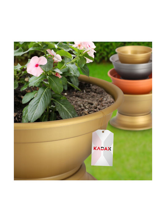 Kadax Cemetery Flower Pot Grave Bowl Plastic Planter 30cm