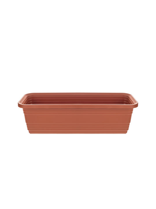 Kadax Balcony Box Planter Pot 50cm Brick Flower Box Kadax Balcony Box Planter Pot 50cm Brick Flower Box