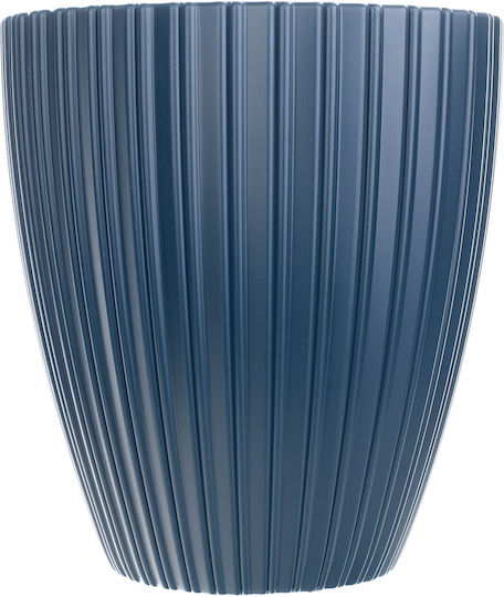 Kadax Blumentopf 40cm Kunststoff Blaue Pflanzeneinsatz