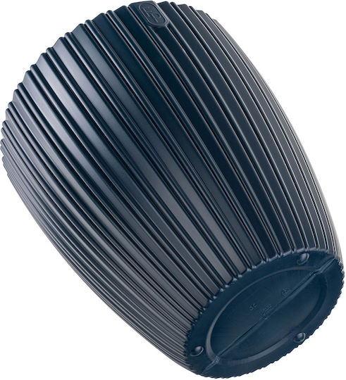 Kadax Blumentopf 40cm Kunststoff Blaue Pflanzeneinsatz