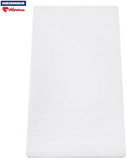 Heinner Hotel Sheet White Queen Size 240x260cm 100% Cotton 1pcs