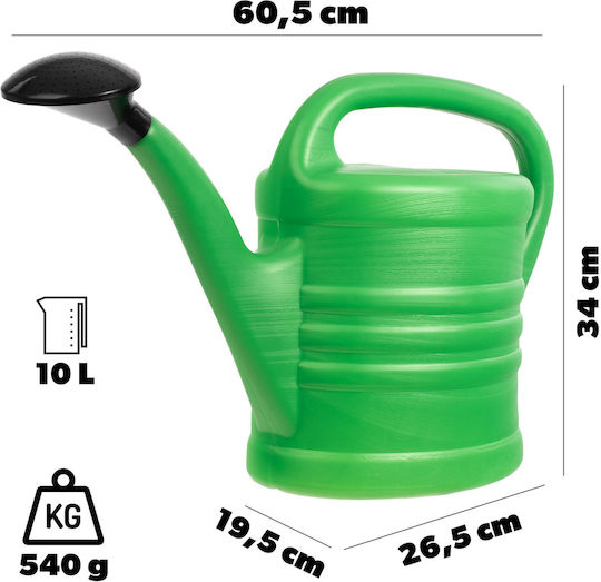 Kadax Пластмаса Поливалка 10лт Green