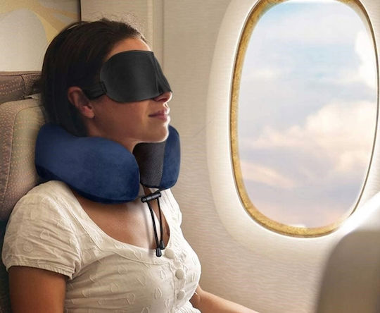 Travel Neck Croissant Pillow Airplane Headrest Memory Foam