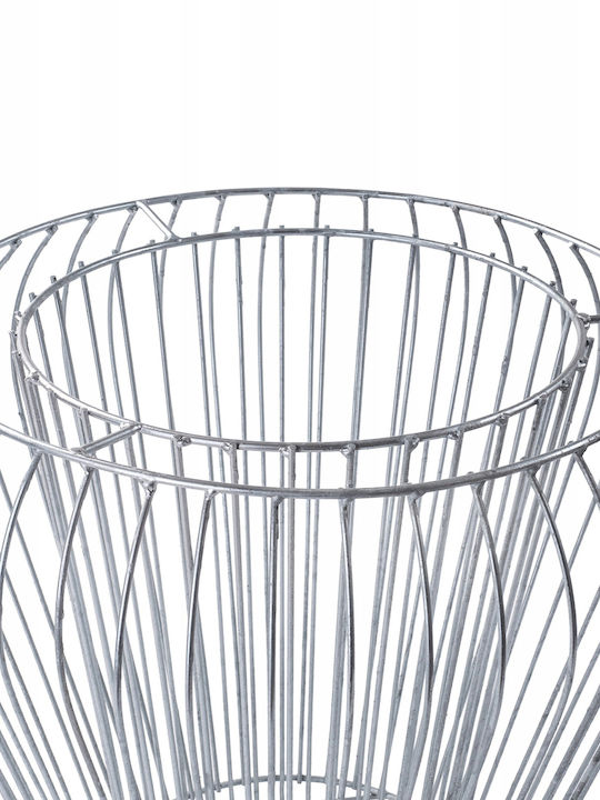 Kadax Galvanized Steel Garden Gabion Planter 42cm Kadax Galvanized Steel Garden Gabion Planter 42cm