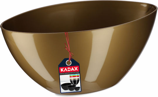 Kadax Glossy Gold Flower Pot 21cm Pot Flowers