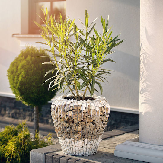 Jardinieră Gabion din Oțel Galvanizat Kadax 42cm