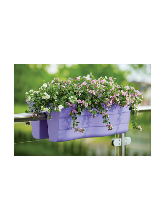 Wellenförmiger 30cm Balkongeländer-Pflanzkasten