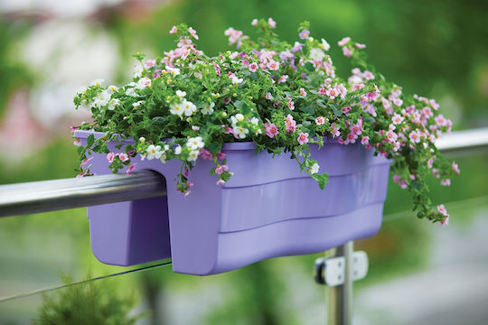 Wave 30cm Balcony Railing Pot Box