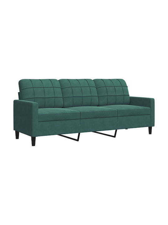 Living Room Furniture Set 3-Seater & 2-Seater Green
