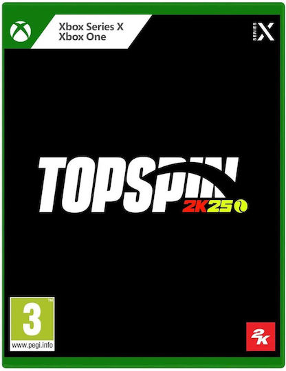 TopSpin 2K25 Xbox Series X Game