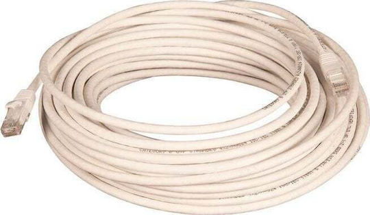 Lanview U/UTP Cat.6 (Gigabit) Καλώδιο Δικτύου Ethernet 20m Λευκό
