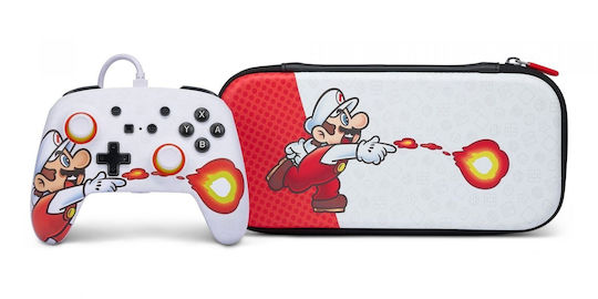 PowerA Slim Schalter / Switch Lite / Schalter OLED Fireball Mario